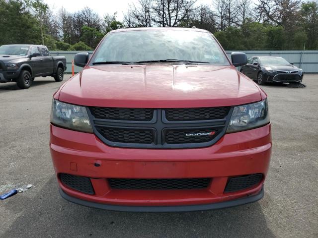 3C4PDCAB6JT445058 - 2018 DODGE JOURNEY SE RED photo 5