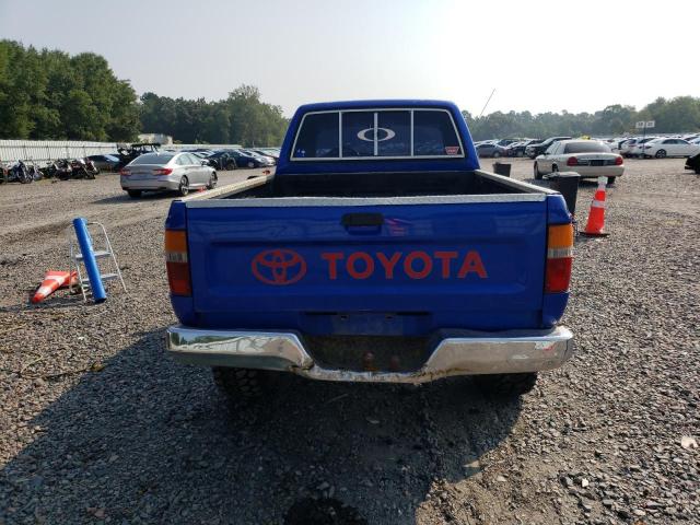 JT4VN13D4M5041042 - 1991 TOYOTA PICKUP 1/2 TON EXTRA LONG WHEELBASE DLX BLUE photo 6