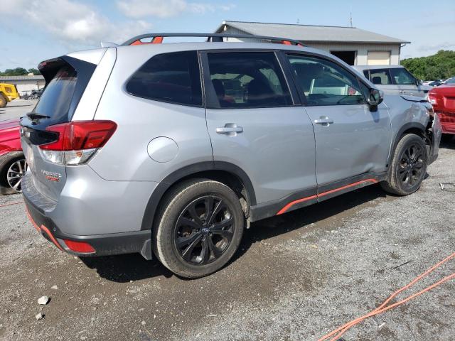 JF2SKAPC6KH444806 - 2019 SUBARU FORESTER SPORT SILVER photo 3