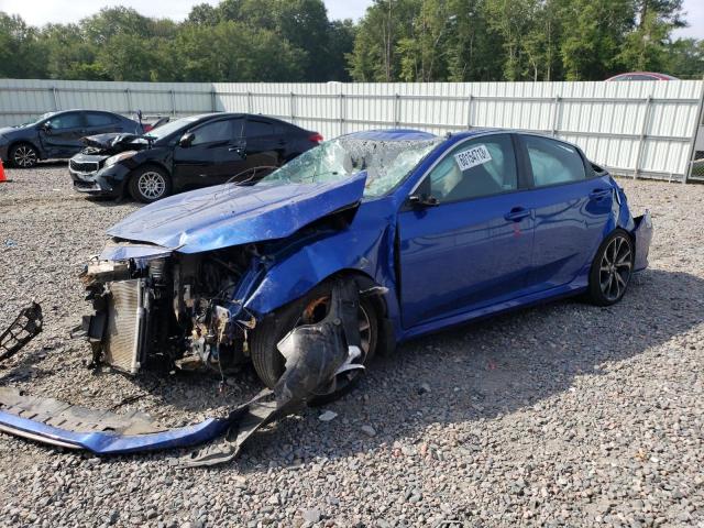 2HGFC2F85MH526069 - 2021 HONDA CIVIC SPORT ლურჯი ფოტო 1