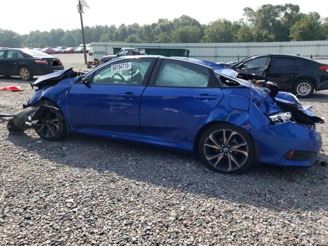 2HGFC2F85MH526069 - 2021 HONDA CIVIC SPORT ლურჯი ფოტო 2