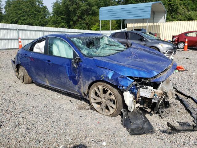 2HGFC2F85MH526069 - 2021 HONDA CIVIC SPORT ლურჯი ფოტო 4