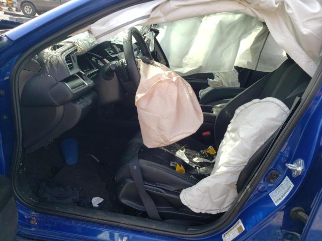 2HGFC2F85MH526069 - 2021 HONDA CIVIC SPORT ლურჯი ფოტო 7