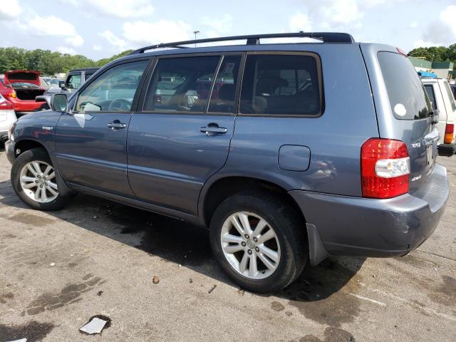 JTEEW21A260016907 - 2006 TOYOTA HIGHLANDER HYBRID GRAY photo 2