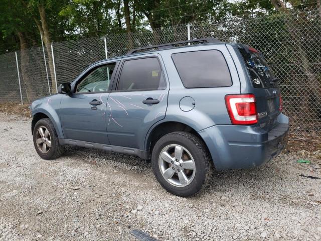 1FMCU0DG6CKC40750 - 2012 FORD ESCAPE XLT BLUE photo 2