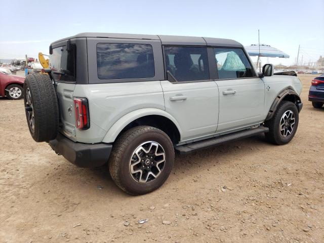 1FMEE5BP1NLB24438 - 2022 FORD BRONCO BASE GRAY photo 3