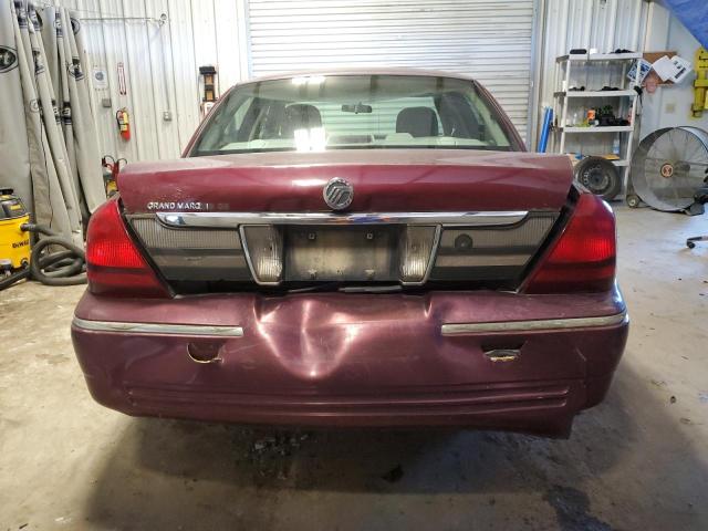 2MEFM74V97X602337 - 2007 MERCURY GRAND MARQ GS BURGUNDY photo 6