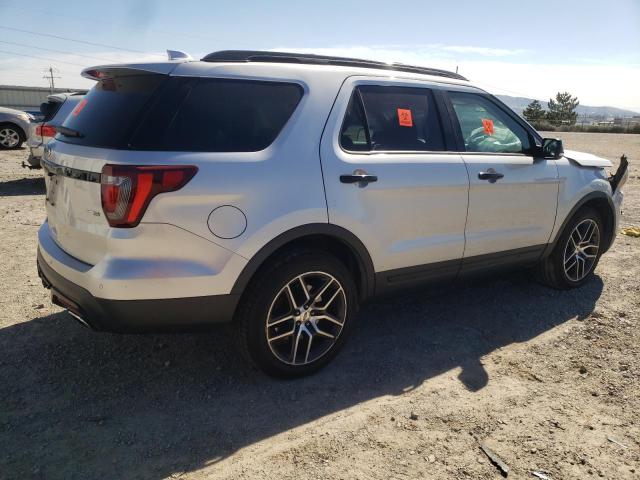 1FM5K8GT0GGA25878 - 2016 FORD EXPLORER SPORT SILVER photo 3