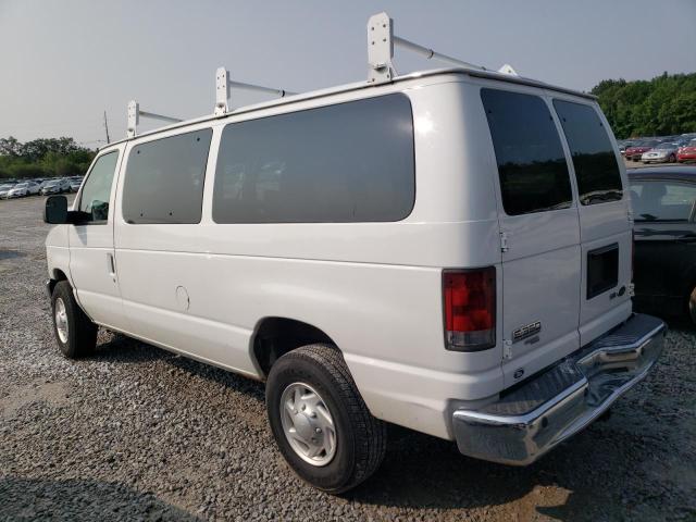 1FBNE3BLXBDB03281 - 2011 FORD ECONOLINE E350 SUPER DUTY WAGON WHITE photo 2