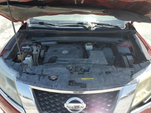 5N1AR2MN2EC716993 - 2014 NISSAN PATHFINDER S RED photo 11
