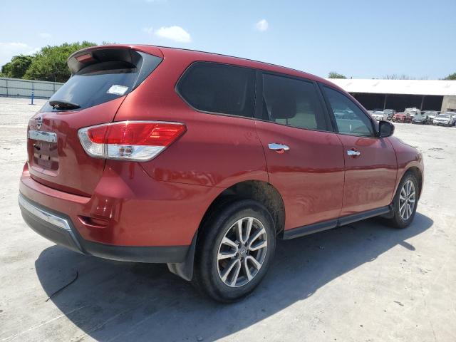 5N1AR2MN2EC716993 - 2014 NISSAN PATHFINDER S RED photo 3