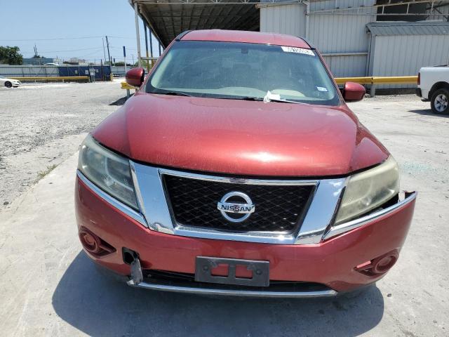 5N1AR2MN2EC716993 - 2014 NISSAN PATHFINDER S RED photo 5
