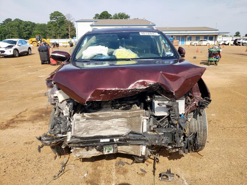 5XYPH4A53KG457813 - 2019 KIA SORENTO EX Bordo foto 5