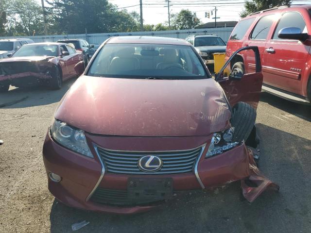 JTHBW1GGXD2012746 - 2013 LEXUS ES 300H RED photo 5