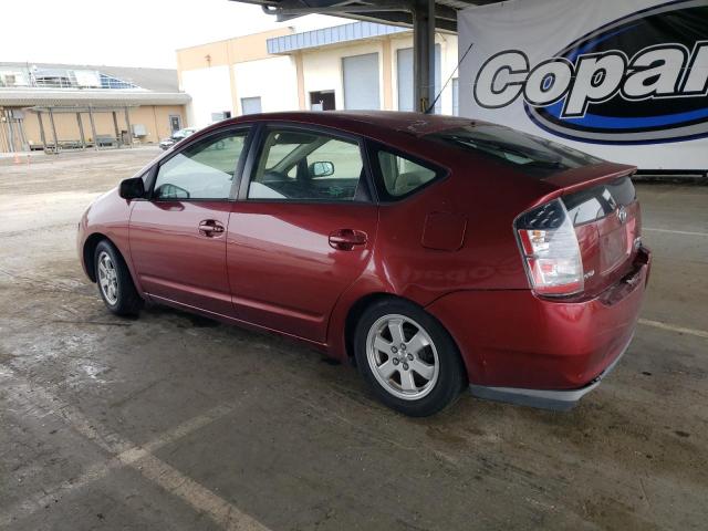 JTDKB20U757018740 - 2005 TOYOTA PRIUS წითელი ფოტო 2