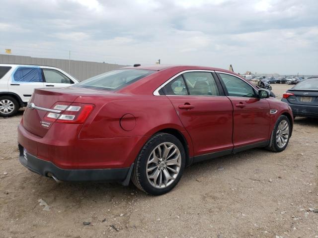 1FAHP2F82DG140741 - 2013 FORD TAURUS LIMITED RED photo 3