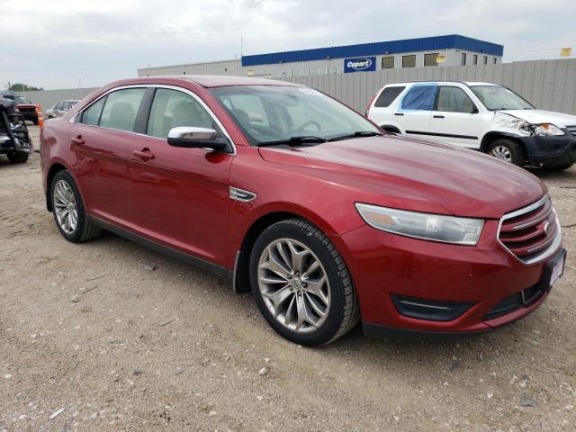 1FAHP2F82DG140741 - 2013 FORD TAURUS LIMITED RED photo 4