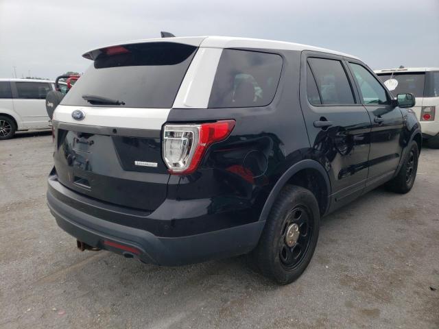 1FM5K8ATXGGD30295 - 2016 FORD EXPLORER POLICE INTERCEPTOR BLACK photo 3