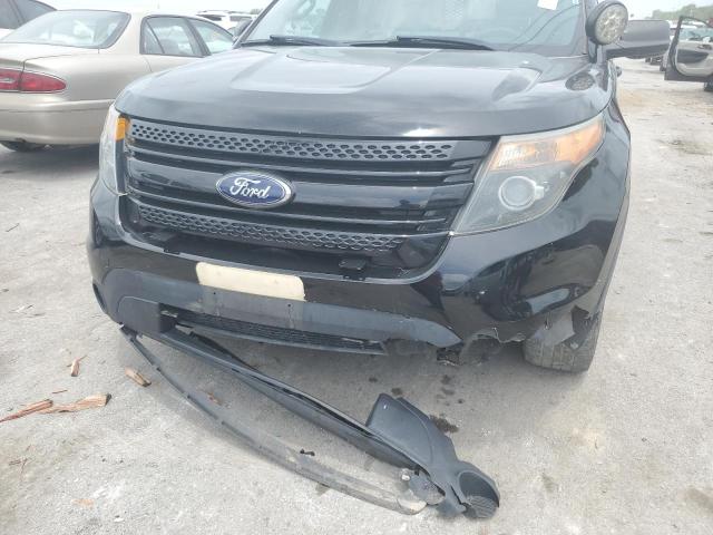 1FM5K8ARXEGB37985 - 2014 FORD EXPLORER POLICE INTERCEPTOR BLACK photo 12