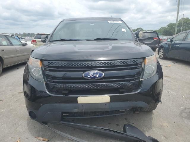 1FM5K8ARXEGB37985 - 2014 FORD EXPLORER POLICE INTERCEPTOR BLACK photo 5