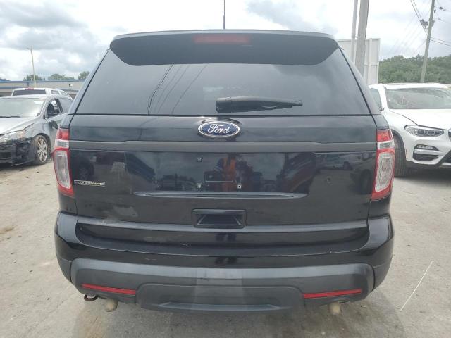 1FM5K8ARXEGB37985 - 2014 FORD EXPLORER POLICE INTERCEPTOR BLACK photo 6