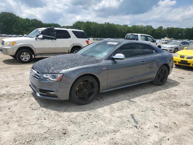 WAUCGAFRXEA068728 - 2014 AUDI S5 PREMIUM PLUS SILVER photo 1