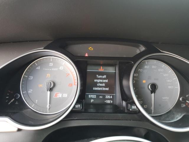 WAUCGAFRXEA068728 - 2014 AUDI S5 PREMIUM PLUS SILVER photo 9