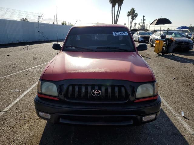 5TENL42NX4Z405270 - 2004 TOYOTA TACOMA RED photo 5