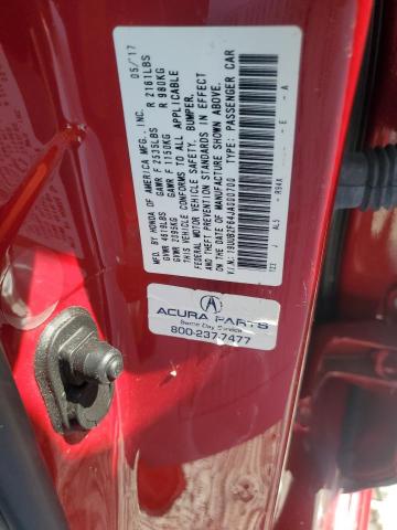 19UUB2F64JA000700 - 2018 ACURA TLX TECH+A RED photo 12