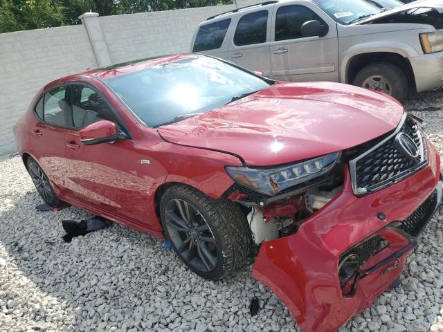 19UUB2F64JA000700 - 2018 ACURA TLX TECH+A Красный фото 4