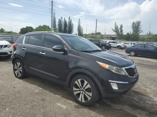 KNDPC3A24D7476028 - 2013 KIA SPORTAGE EX BLACK photo 4