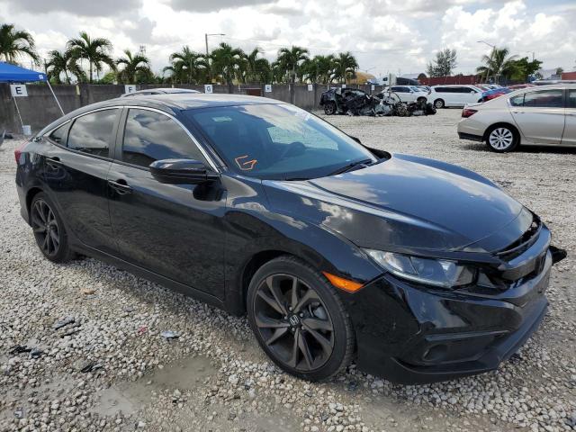 2HGFC2F83MH509853 - 2021 HONDA CIVIC SPORT შავი ფოტო 4