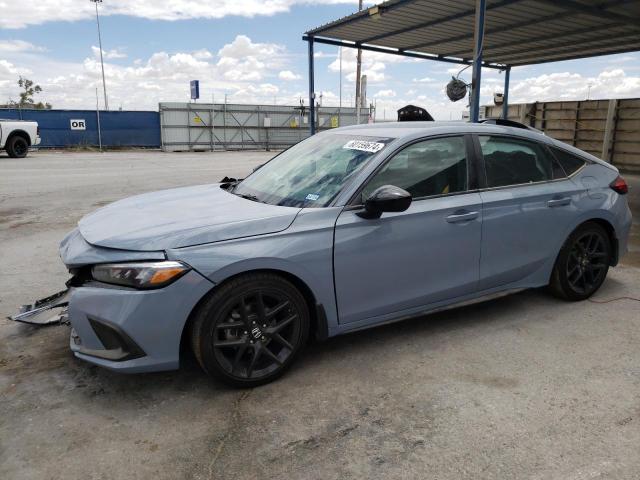 19XFL2H86RE020992 - 2024 HONDA CIVIC SPORT GRAY photo 1