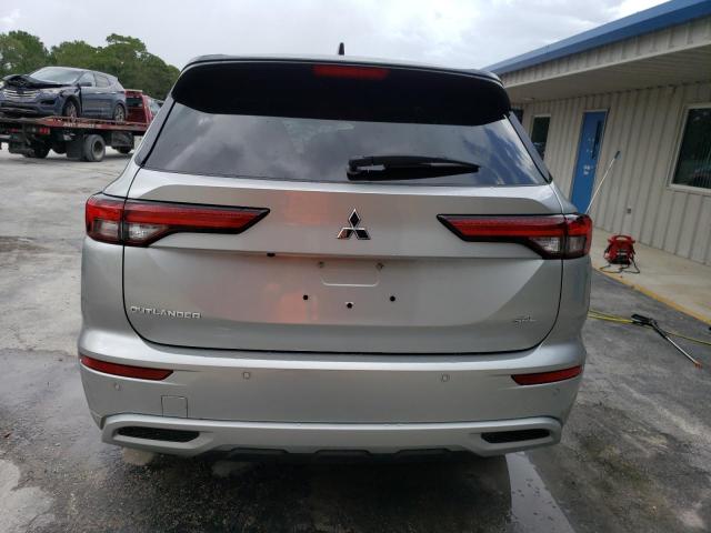 JA4J3VA8XPZ016767 - 2023 MITSUBISHI OUTLANDER SEL SILVER photo 6