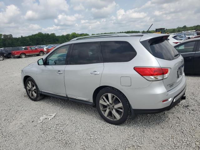 5N1AR2MN2EC730781 - 2014 NISSAN PATHFINDER S SILVER photo 2