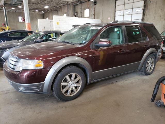 1FMDK05WX9GA01651 - 2009 FORD TAURUS X SEL MAROON photo 1