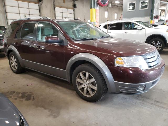 1FMDK05WX9GA01651 - 2009 FORD TAURUS X SEL MAROON photo 4