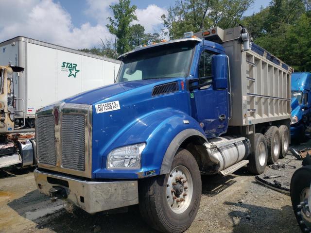 1NKZXPEX2NR121261 - 2022 KENWORTH CONSTRUCTI T880 BLUE photo 2