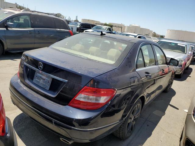 WDDGF54X28F095760 - 2008 MERCEDES-BENZ C 300 BLUE photo 3