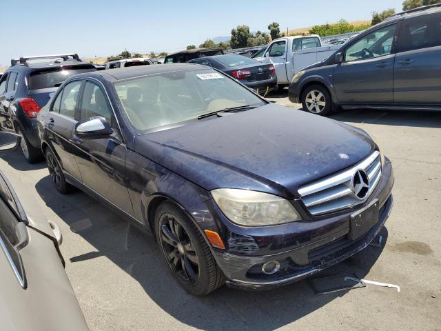 WDDGF54X28F095760 - 2008 MERCEDES-BENZ C 300 BLUE photo 4