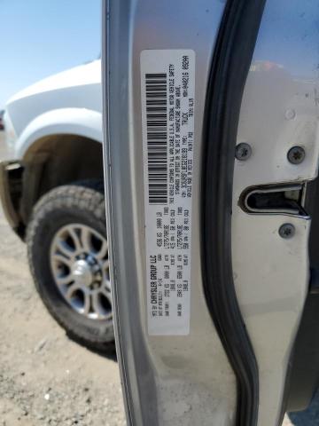 3C6UR5FL8EG218199 - 2014 RAM 2500 LARAMIE SILVER photo 12