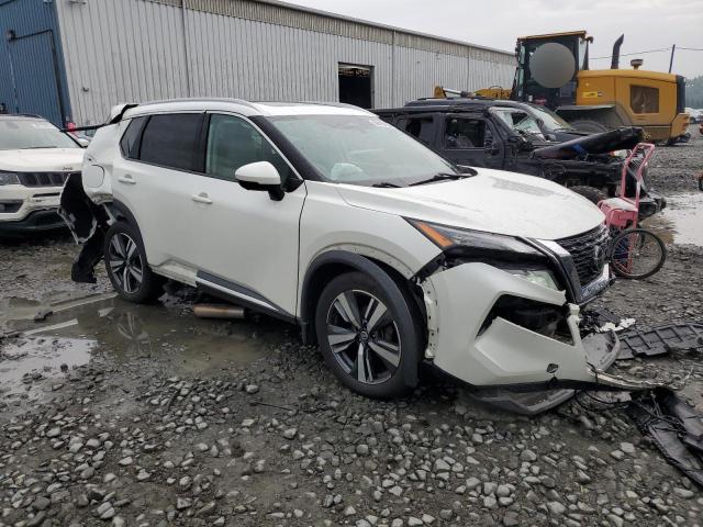 5N1AT3CB8MC672074 - 2021 NISSAN ROGUE SL WHITE photo 4