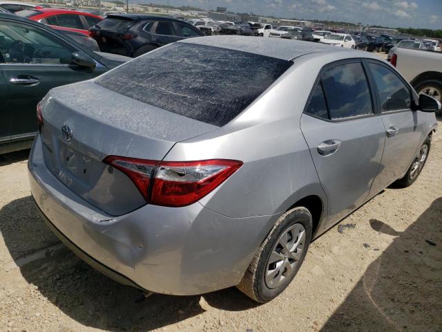 5YFBURHE9GP371000 - 2016 TOYOTA COROLLA L SILVER photo 3