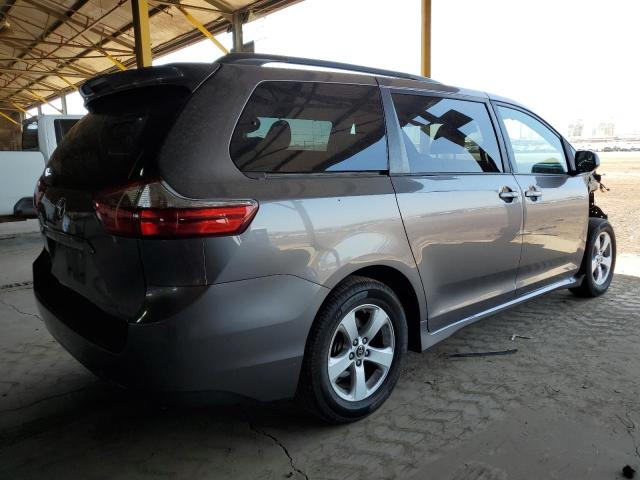 5TDKZ3DC4LS022766 - 2020 TOYOTA SIENNA LE GRAY photo 3