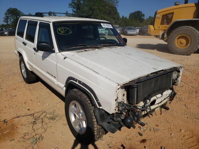 1J4FF58SX1L552692 - 2001 JEEP CHEROKEE CLASSIC WHITE photo 1