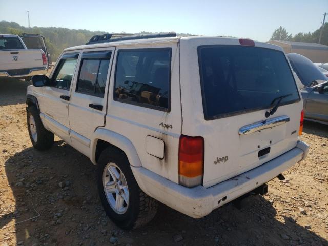 1J4FF58SX1L552692 - 2001 JEEP CHEROKEE CLASSIC WHITE photo 3