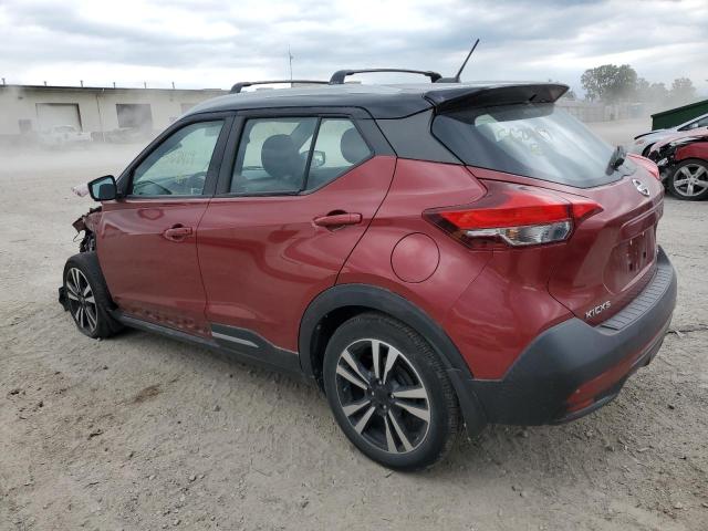 3N1CP5CUXKL562419 - 2019 NISSAN KICKS S BURGUNDY photo 2