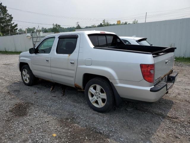 5FPYK165X9B108895 - 2009 HONDA RIDGELINE RTL SILVER photo 2