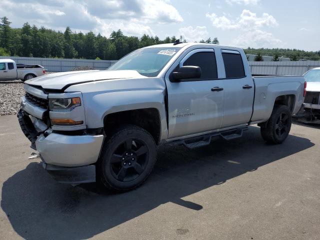 1GCVKPEC4JZ226115 - 2018 CHEVROLET silverado K1500 CUSTOM SILVER photo 1