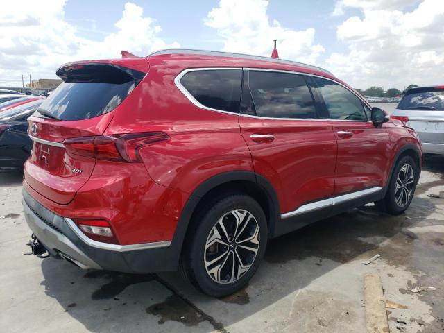 5NMS33AA8LH306022 - 2020 HYUNDAI SANTA FE SEL RED photo 3